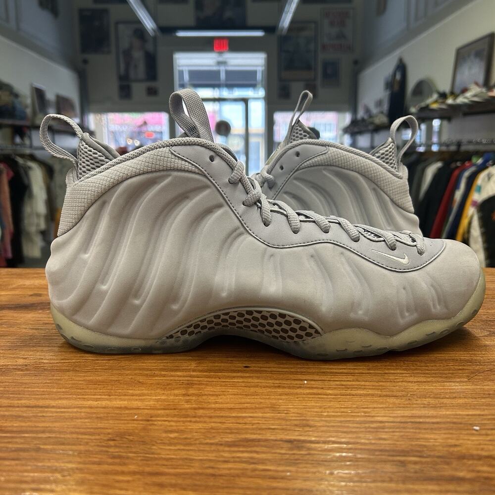 Size 12 - Nike Air Foamposite One PRM Wolf Grey Lightly Worn Not Yellowed